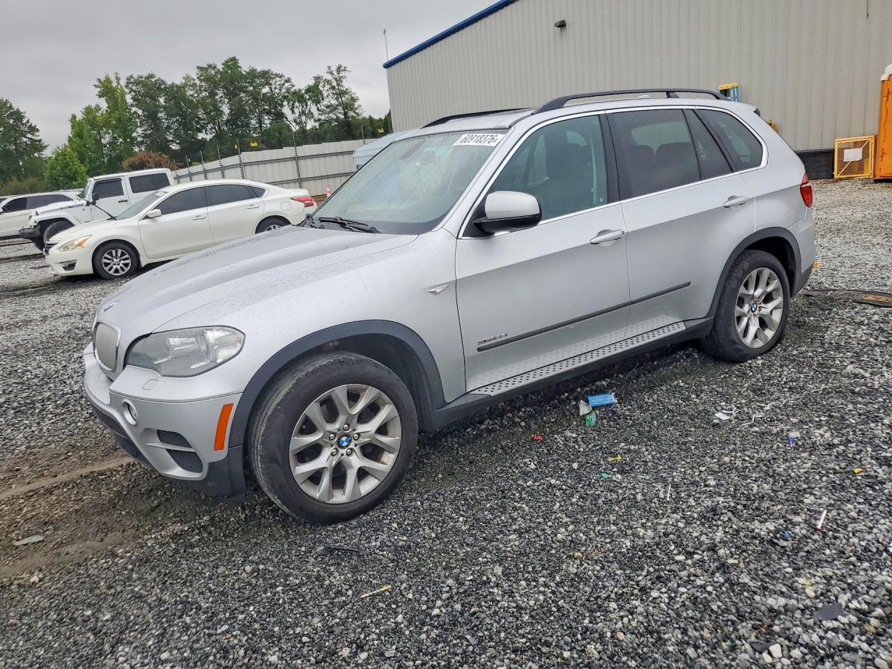 2013 Bmw X5 Xdrive35i Silver vin: 5UXZV4C5XD0B06938
