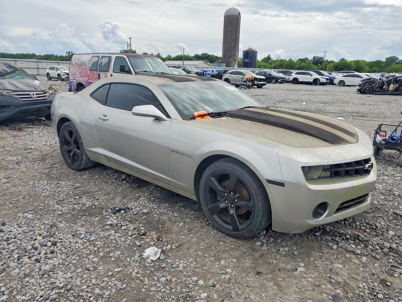 2011 Chevrolet Camaro Lt Silver vin: 2G1FB1ED9B9132049