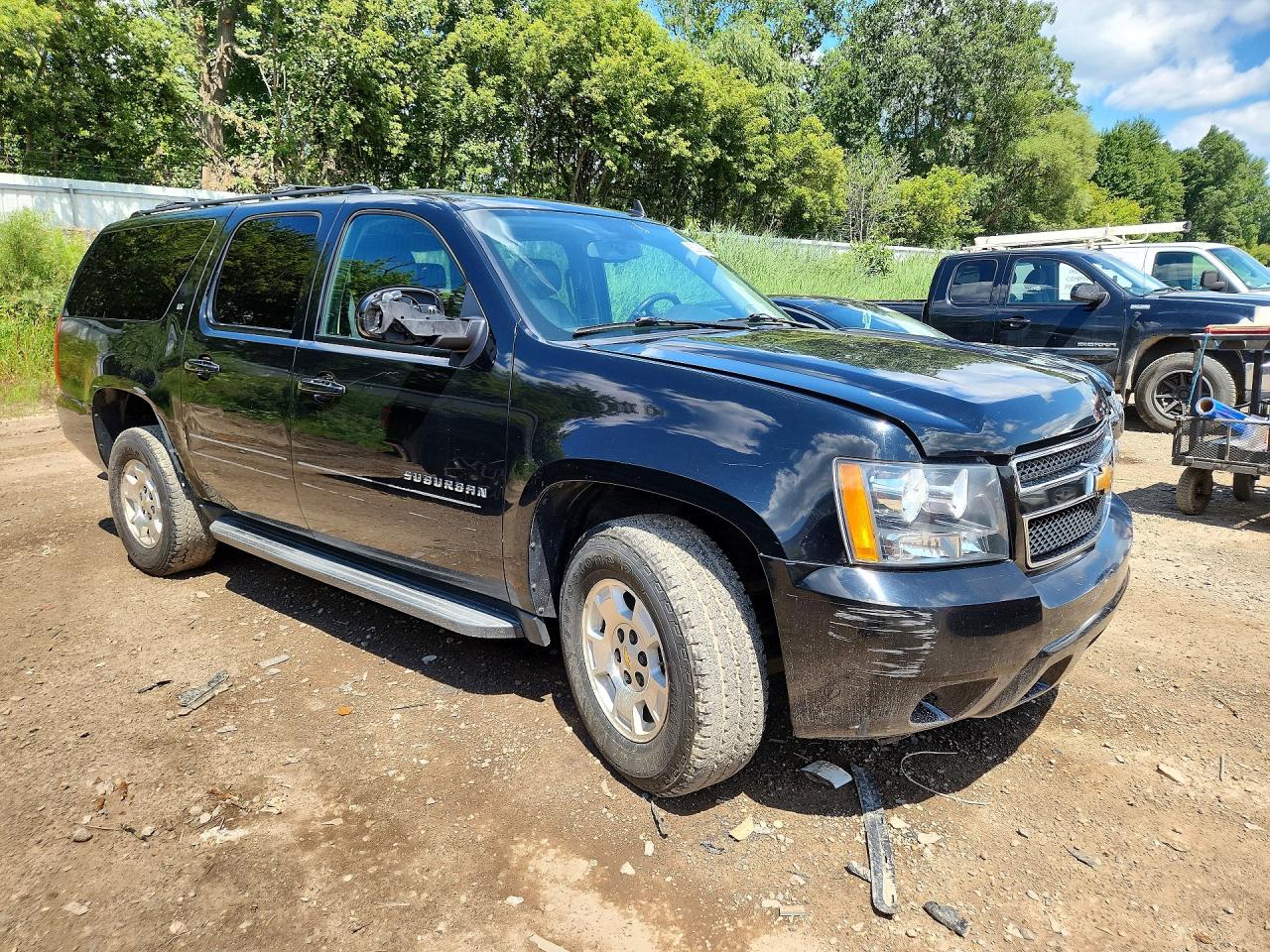2013 Chevrolet Suburban K1500 Lt Black vin: 1GNSKJE70DR106116