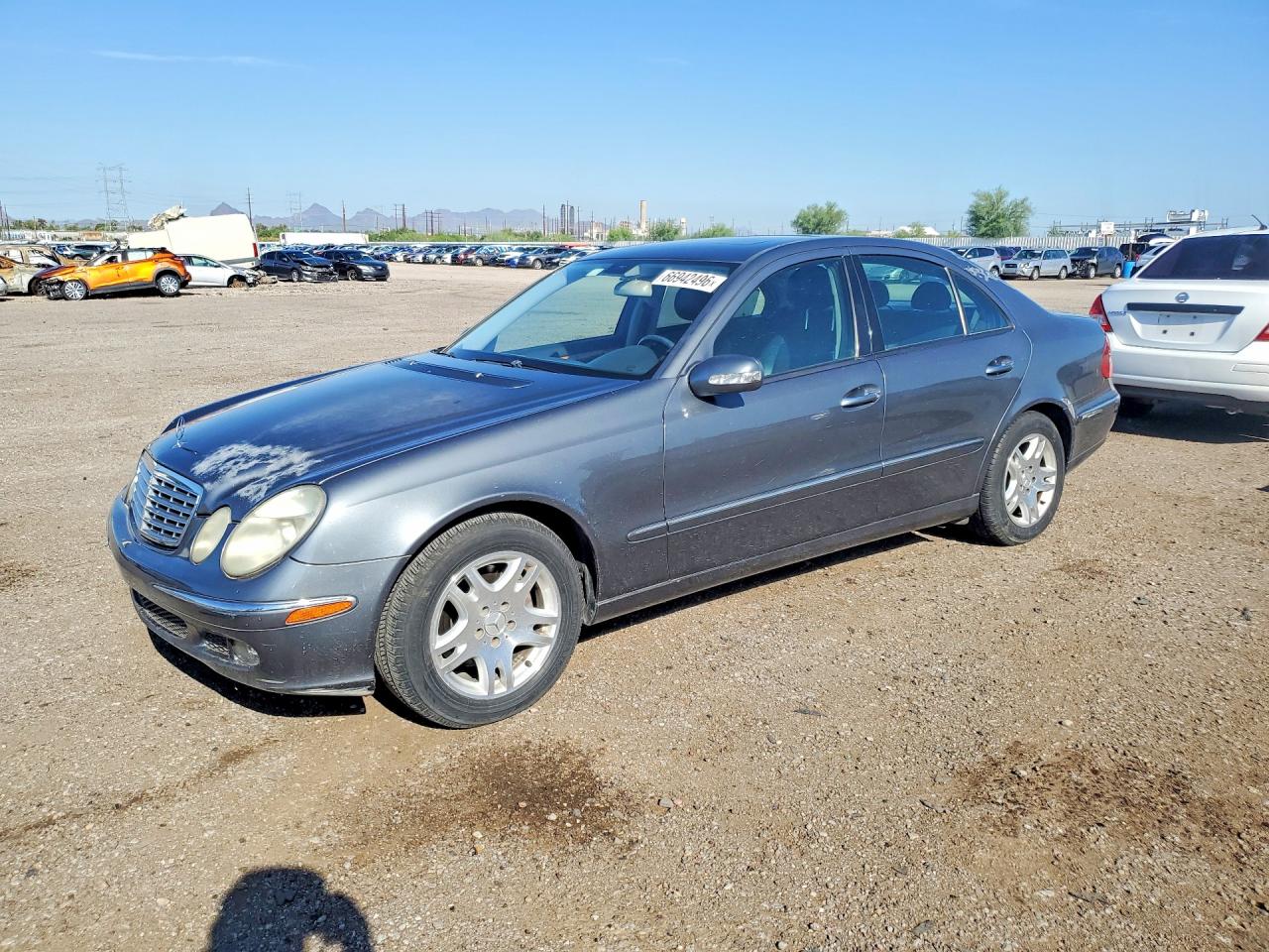 2006 Mercedes-benz E 350 Gray vin: WDBUF56J86A803668