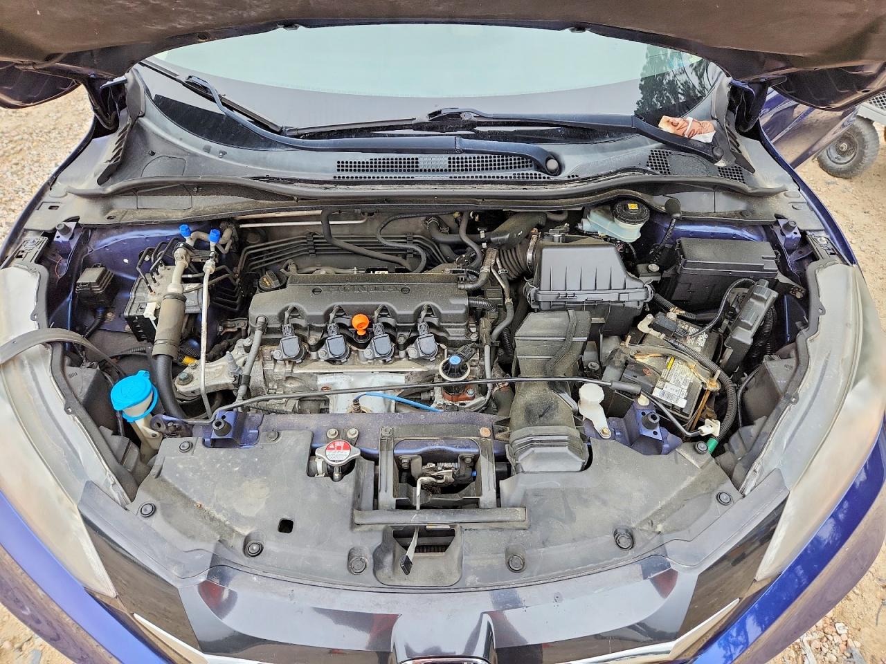 2017 Honda Hr-v Lx Blue vin: 3CZRU5H39HG701774