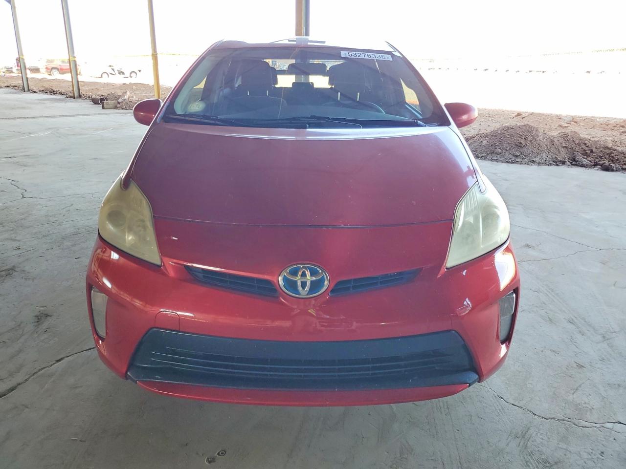 2013 Toyota Prius Two Красный vin: JTDKN3DUXD0342618