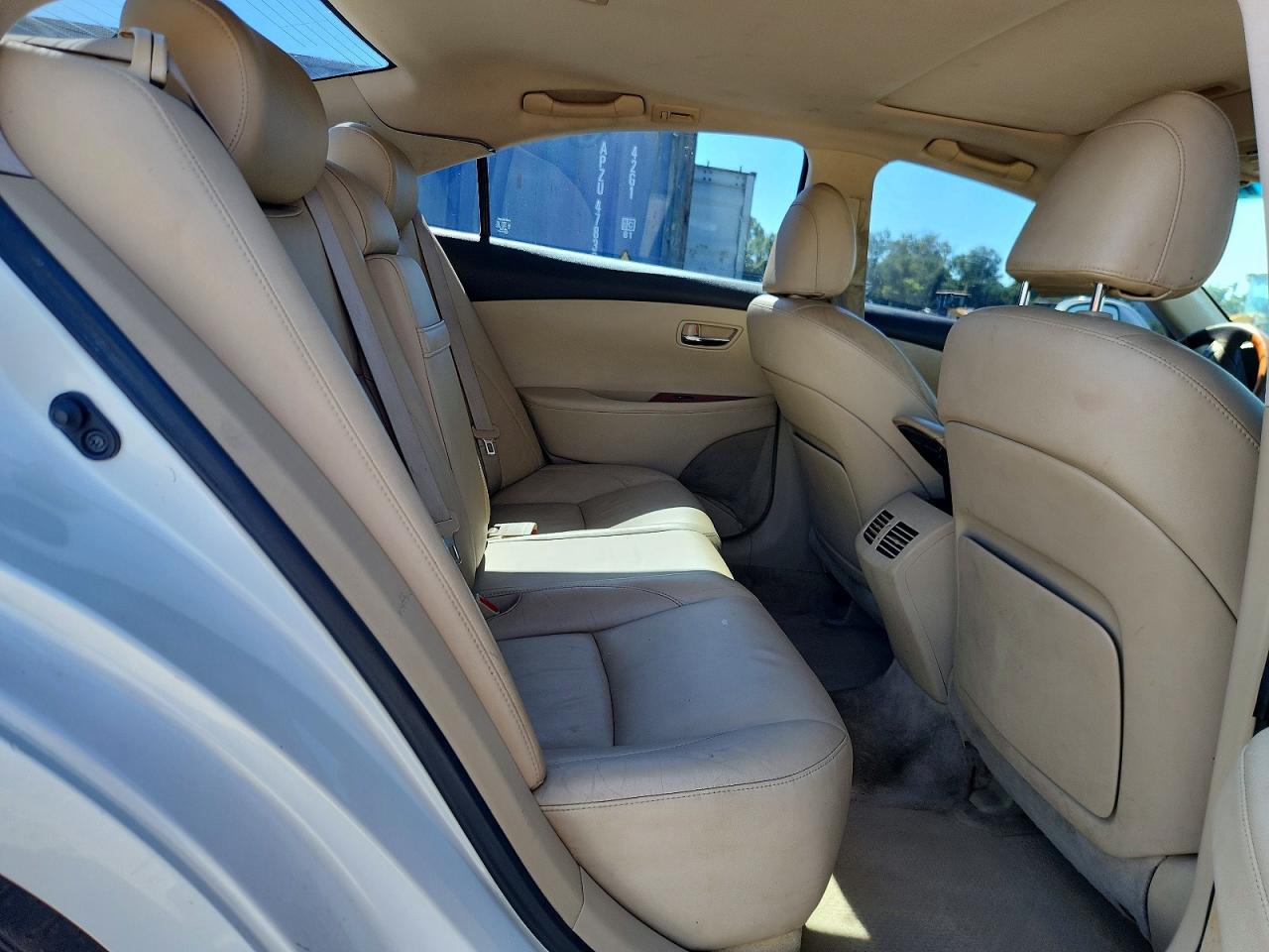 2008 Lexus Es 350 White vin: JTHBJ46G982173015