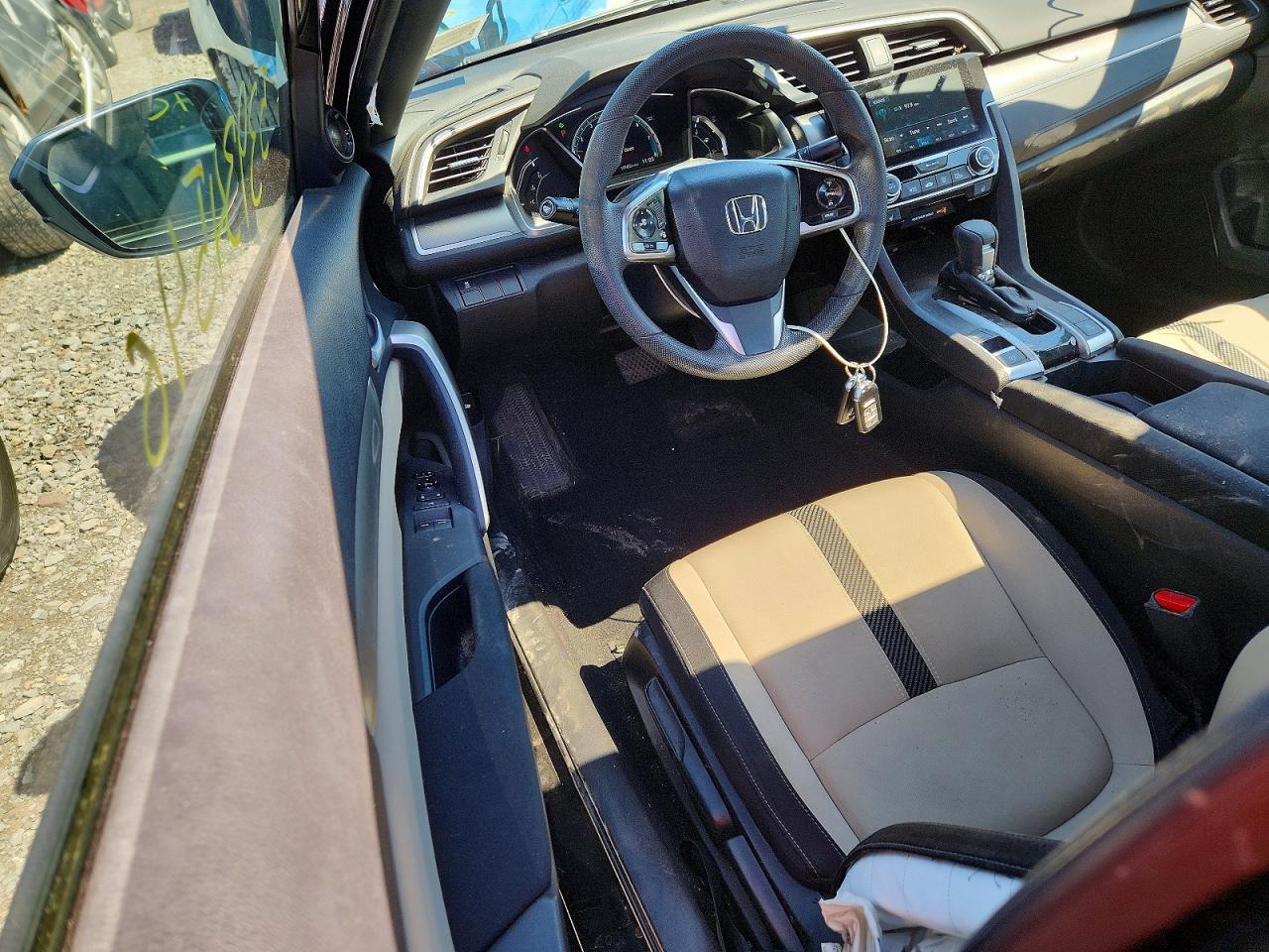 2017 Honda Civic Ex Черный vin: 2HGFC3B39HH357289