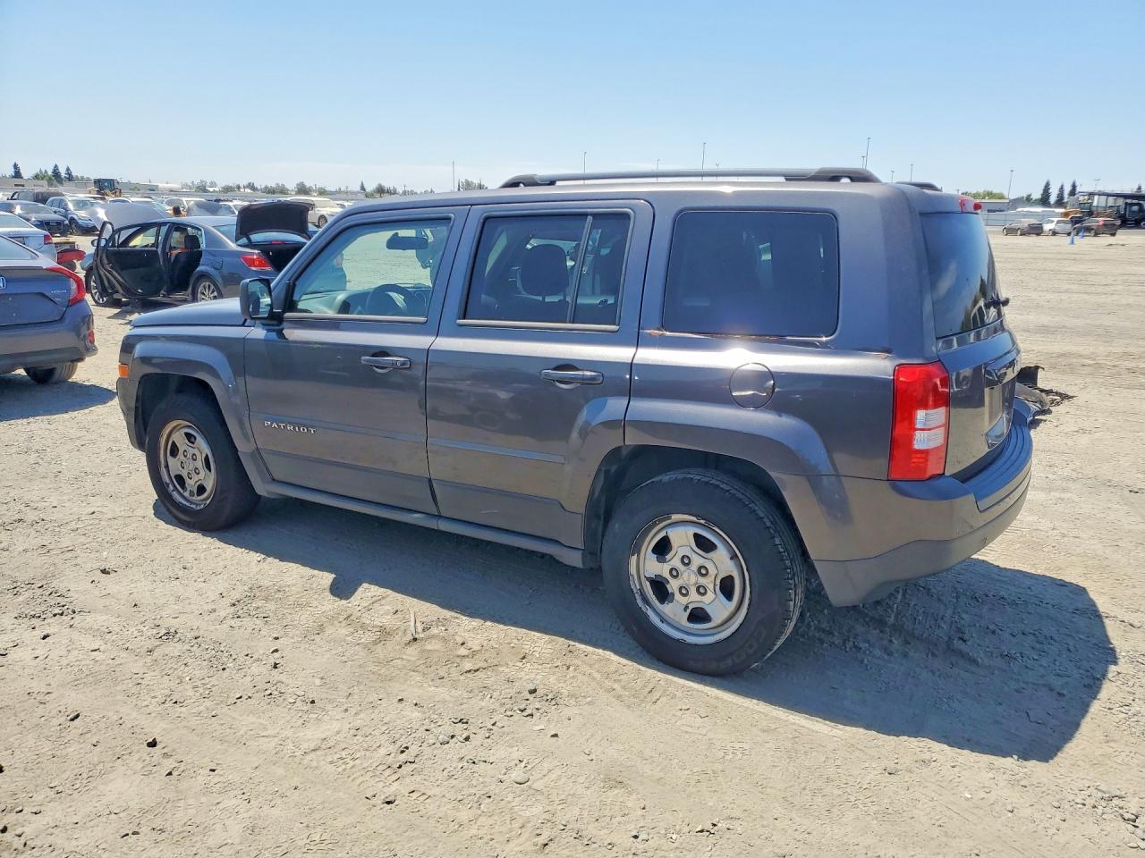 2014 Jeep Patriot Sport Gray vin: 1C4NJPBA5ED812444