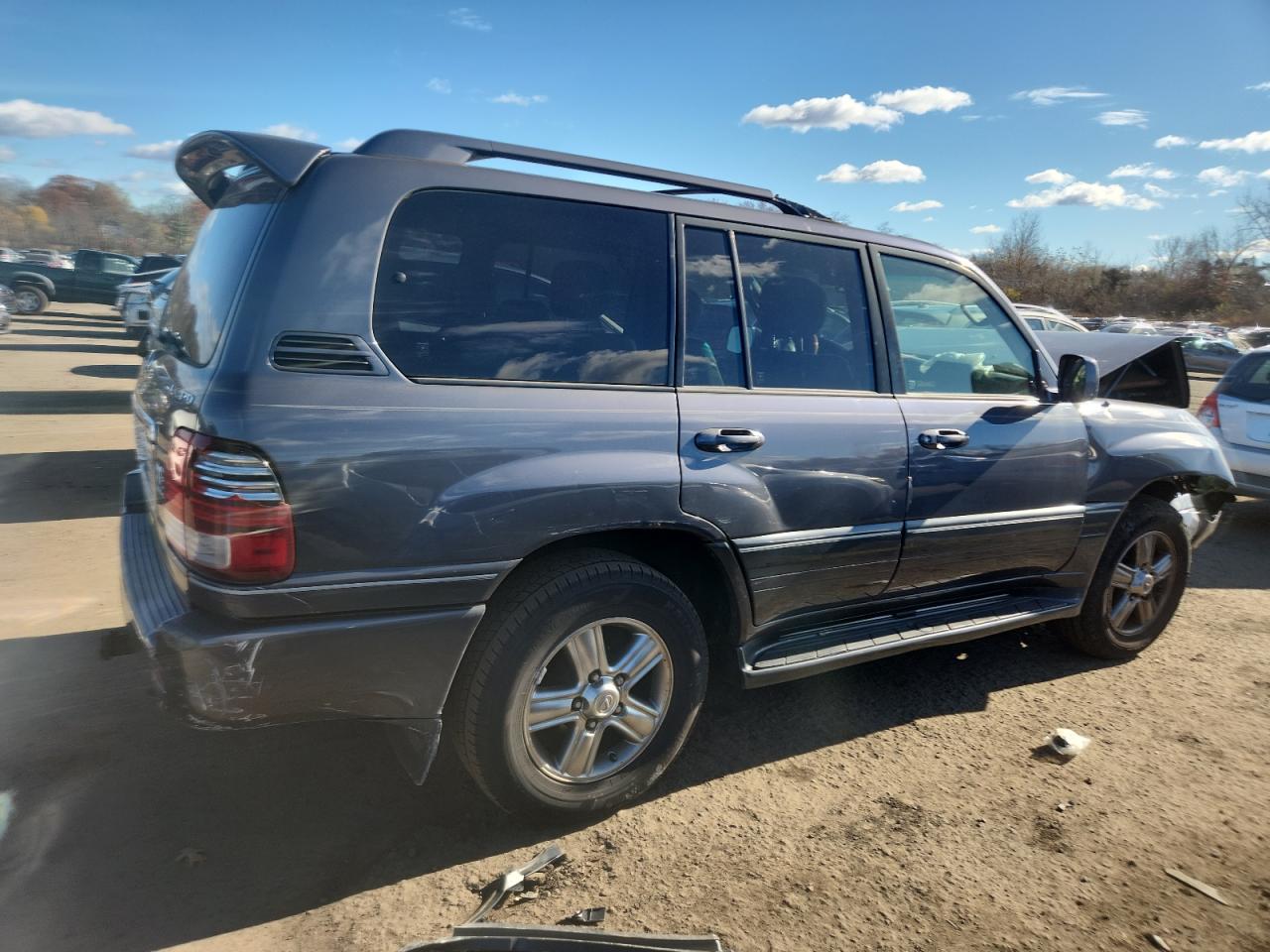 2006 Lexus Lx 470 Gray vin: JTJHT00W164005933