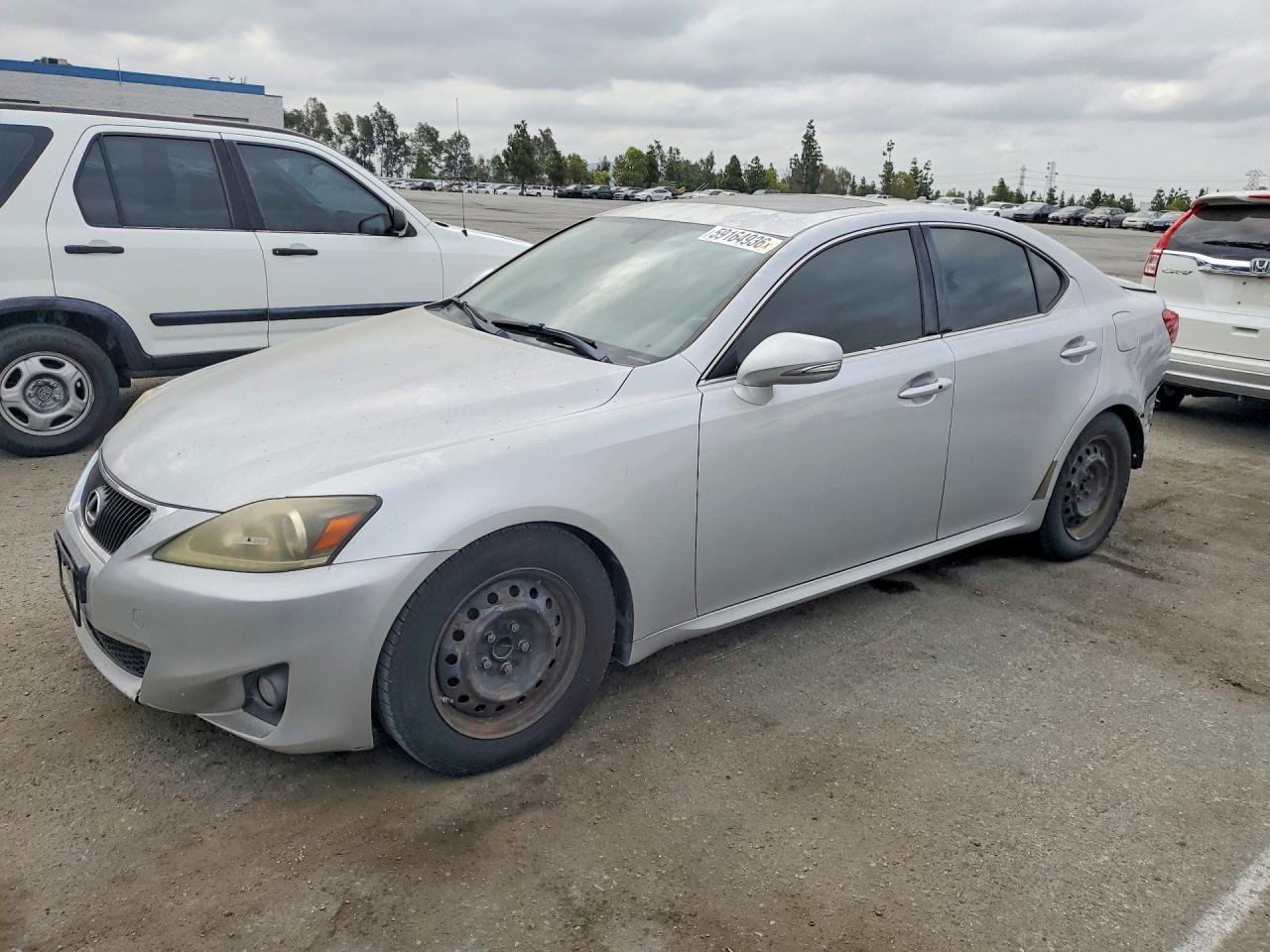 2011 Lexus Is 250 Silver vin: JTHBF5C29B5156155