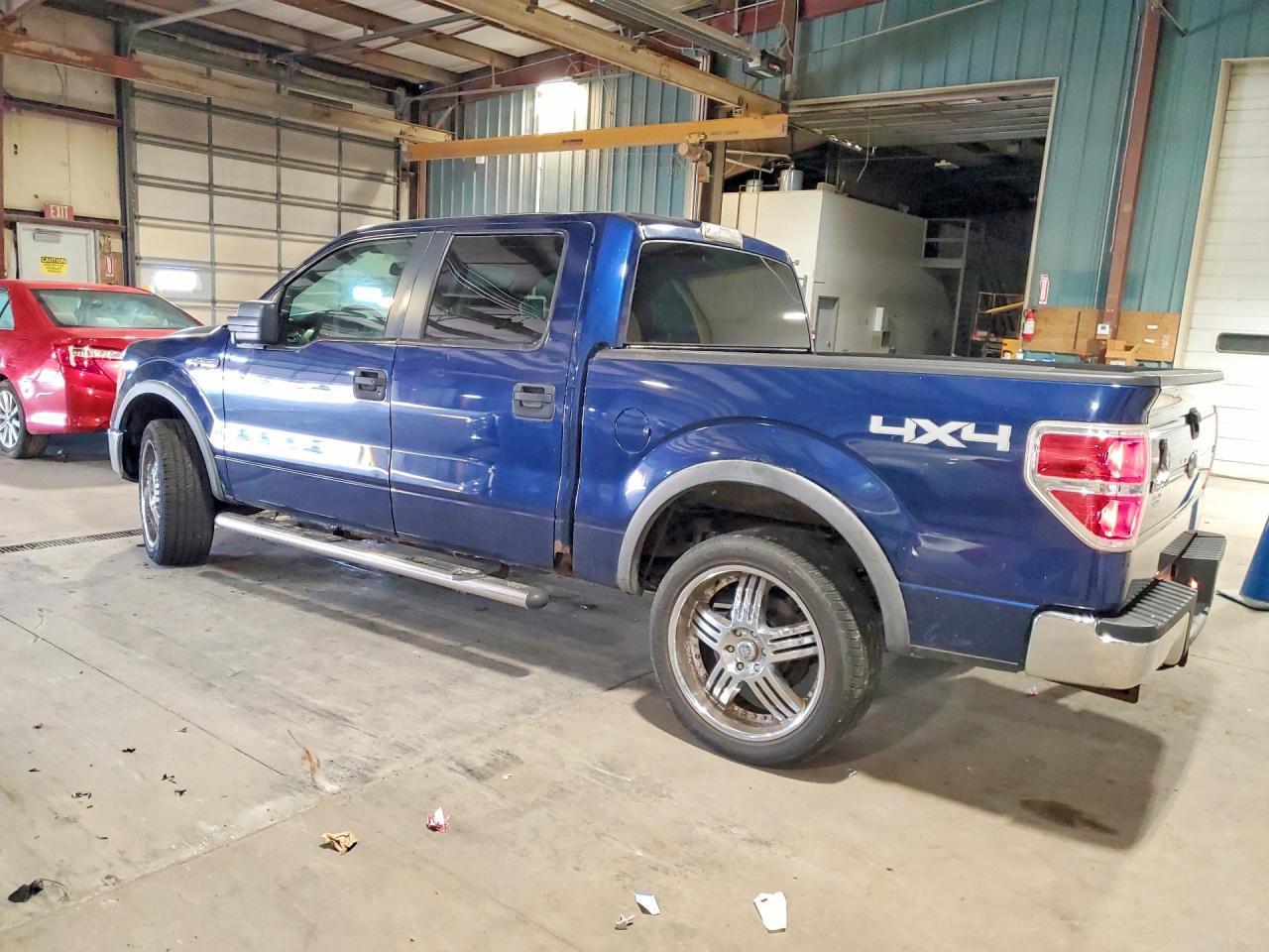 2009 Ford F150 Supercrew Blue vin: 1FTRW14879FA05475