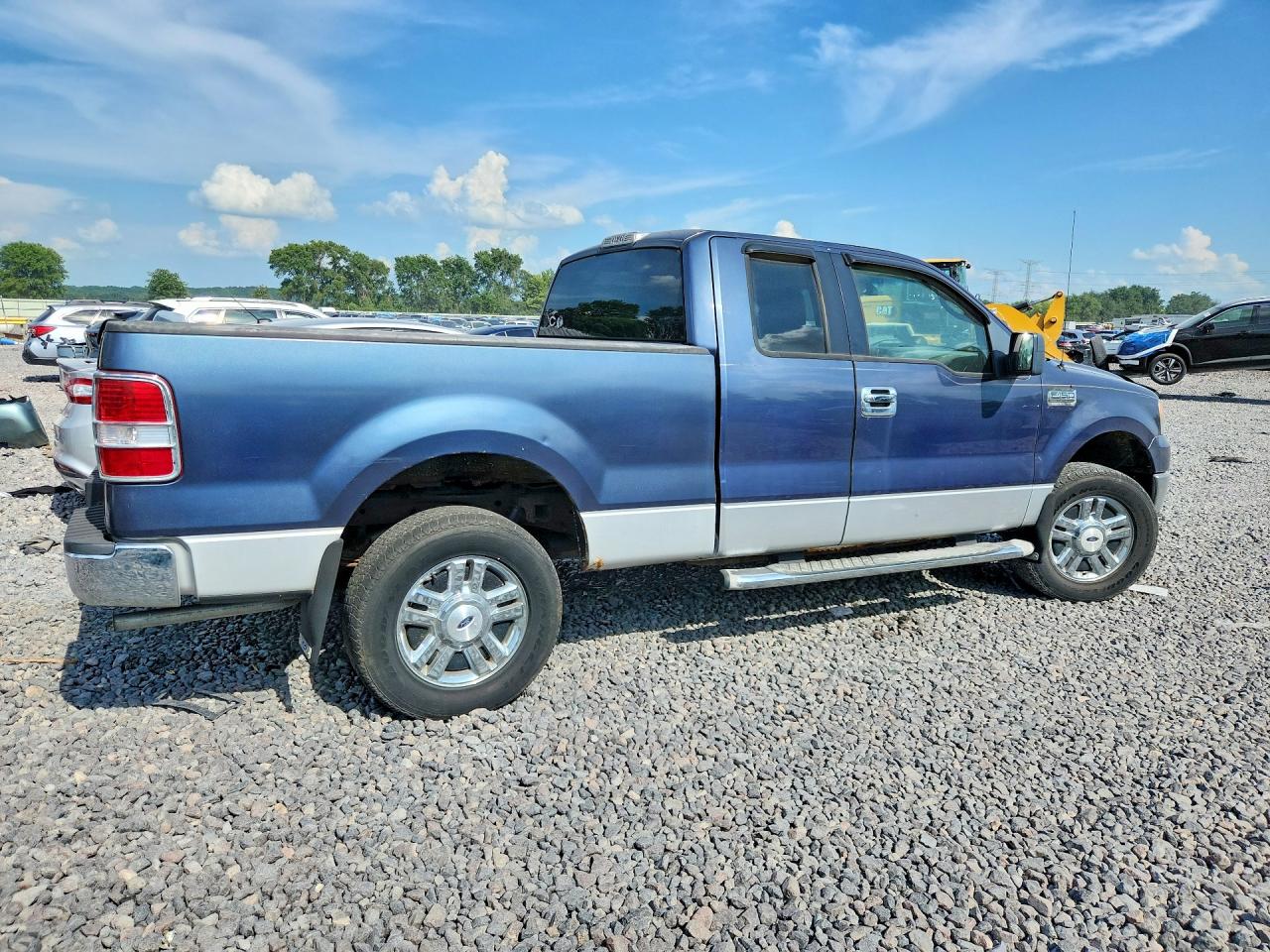 2006 Ford F150 Blue vin: 1FTPX14546FA72251