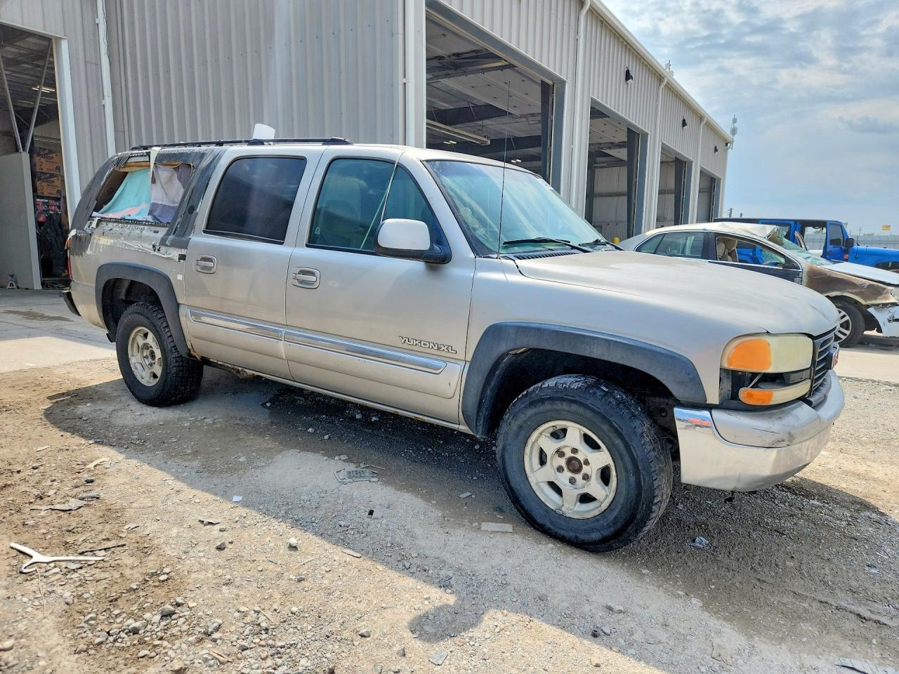 2004 Gmc Yukon Xl K1500 Gray vin: 3GKFK16Z54G251859