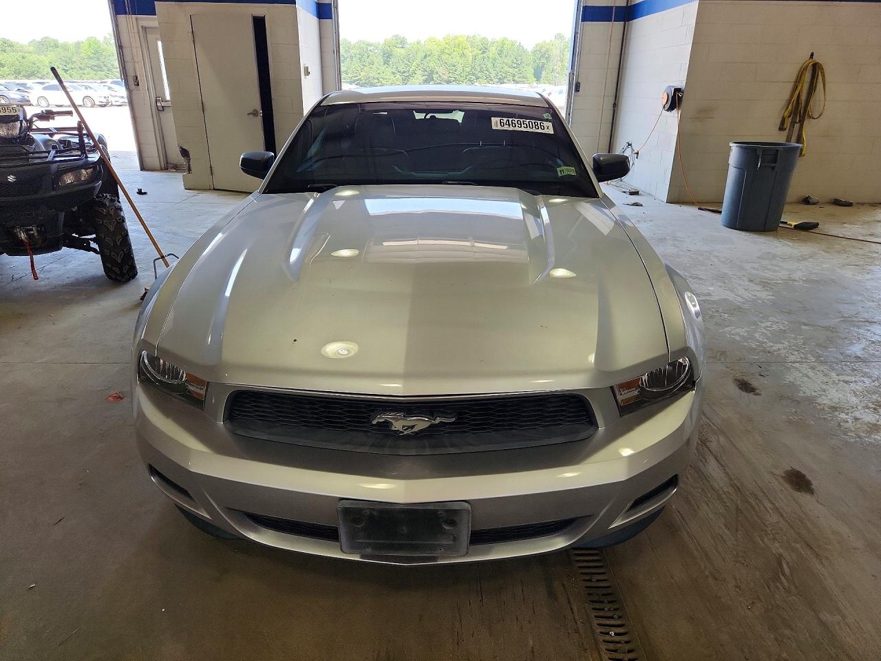2012 Ford Mustang Silver vin: 1ZVBP8AM7C5287524