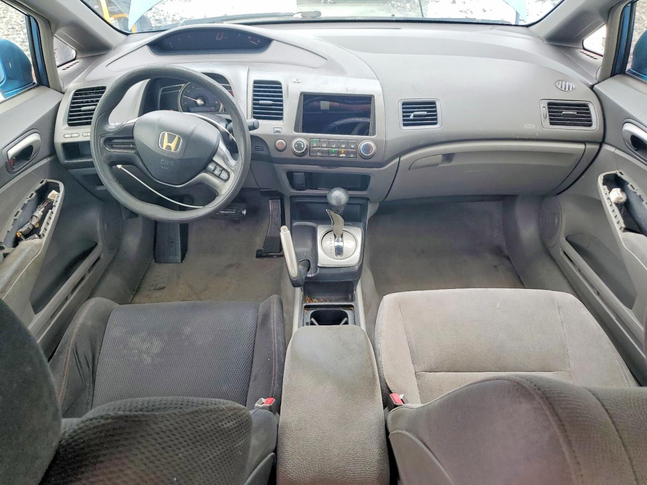 2007 Honda Civic Lx Blue vin: 1HGFA16517L001412