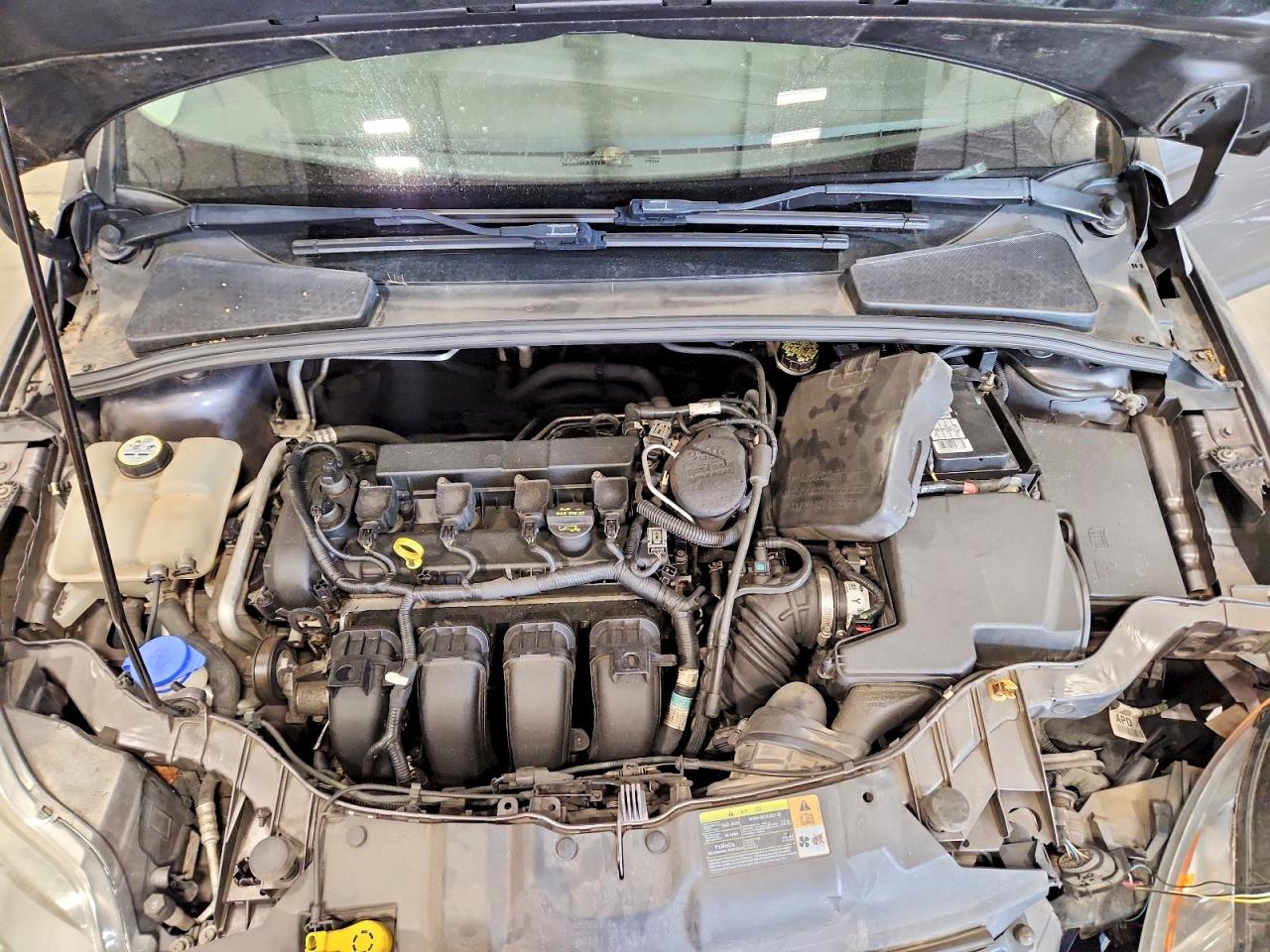 2012 Ford Focus Se Gray vin: 1FAHP3F23CL353396