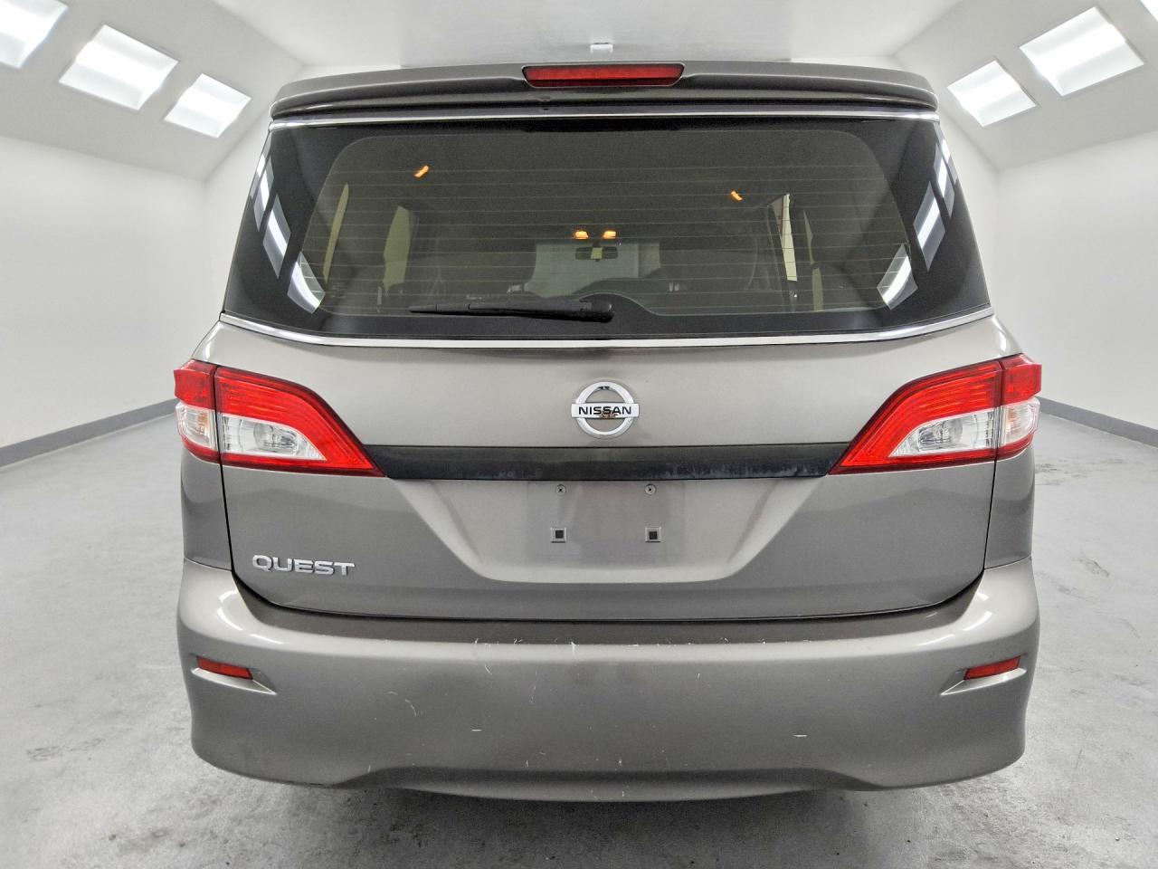 2013 Nissan Quest S/sv/sl/le Gray vin: JN8AE2KP8D9071416