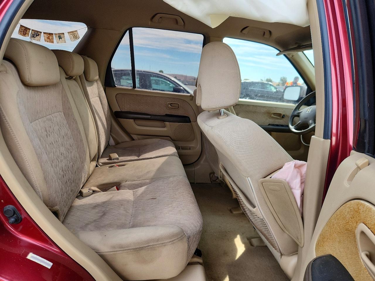 2006 Honda Cr-v Lx Burgundy vin: JHLRD68516C027684