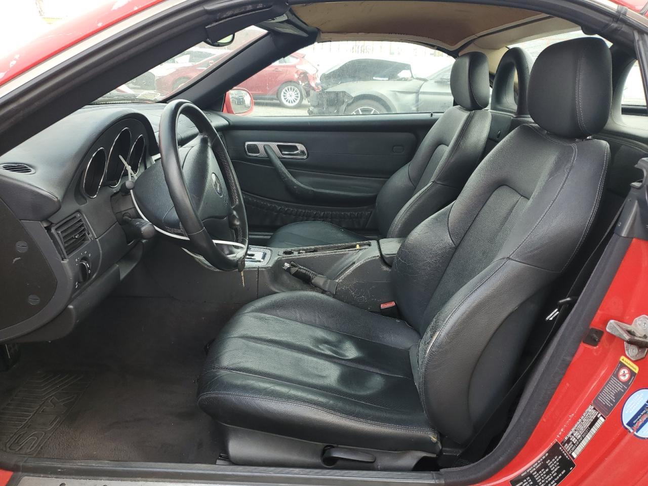 2004 Mercedes-benz Slk 230 Kompressor Red vin: WDBKK49FX4F300311