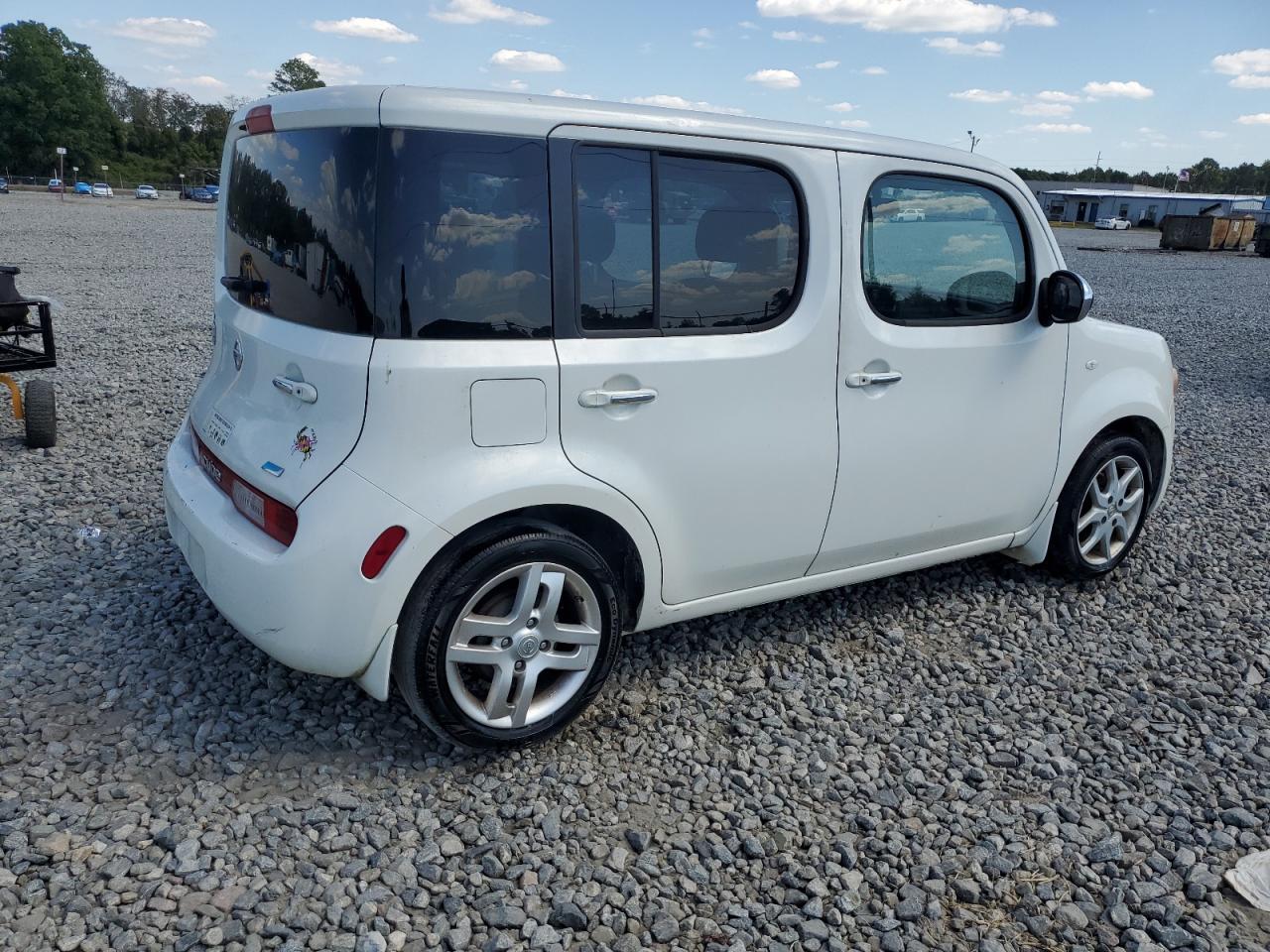 2013 Nissan Cube S Белый vin: JN8AZ2KR9DT302820