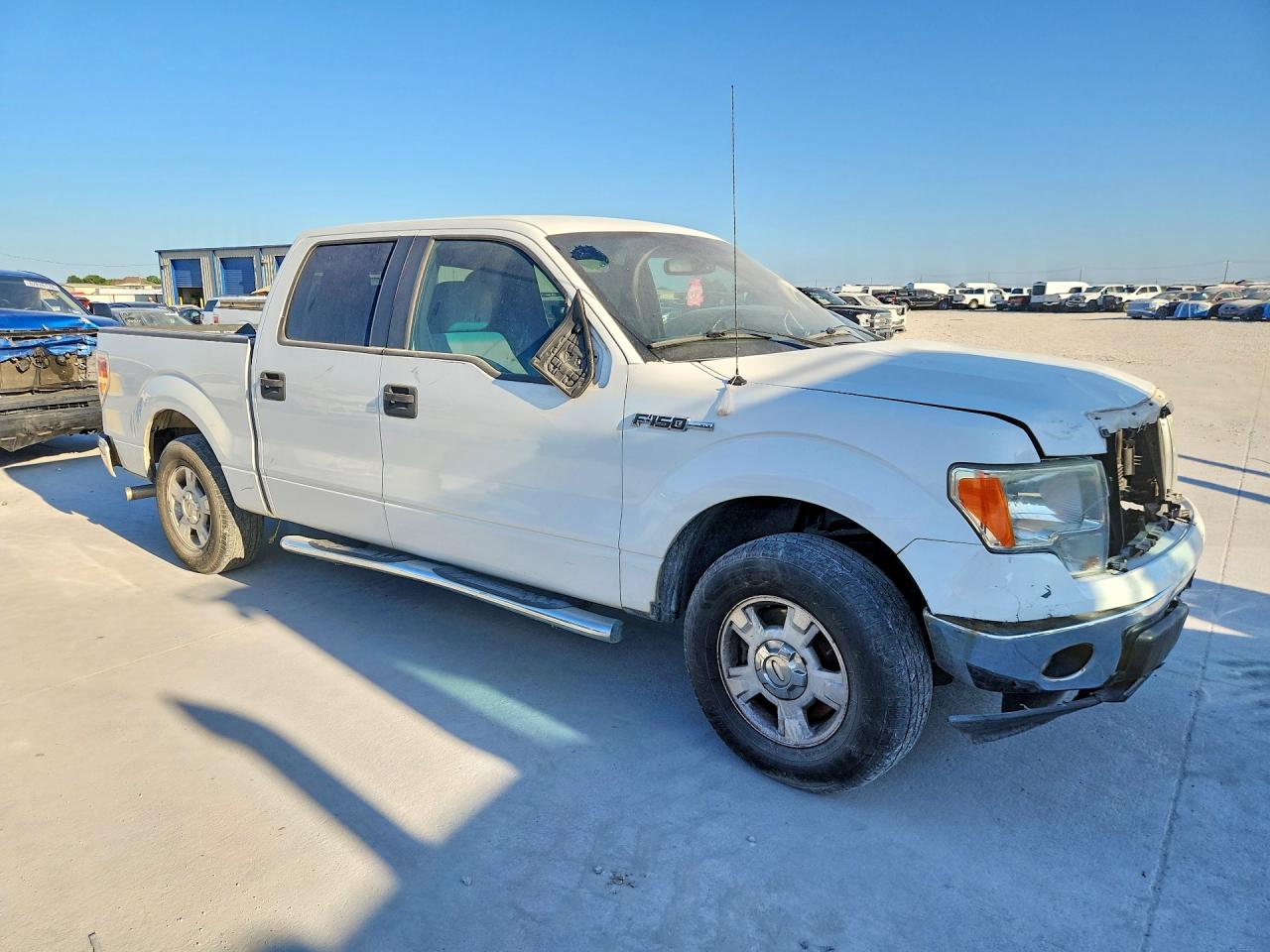 2012 Ford F150 Supercrew White vin: 1FTEW1CM4CKD83636