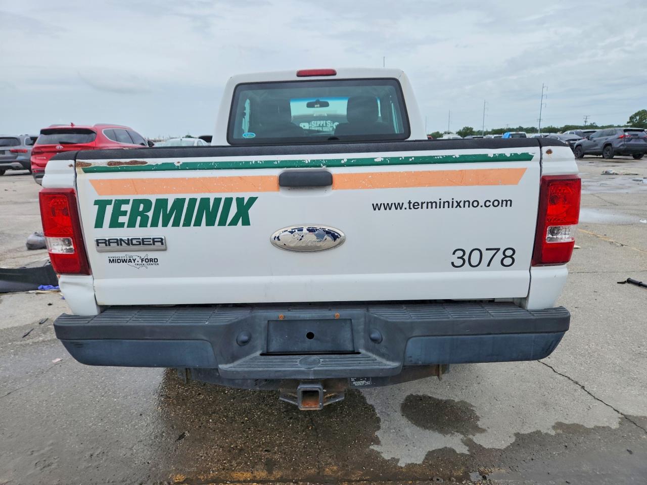 2011 Ford Ranger Super Cab Белый vin: 1FTKR1ED3BPB16285