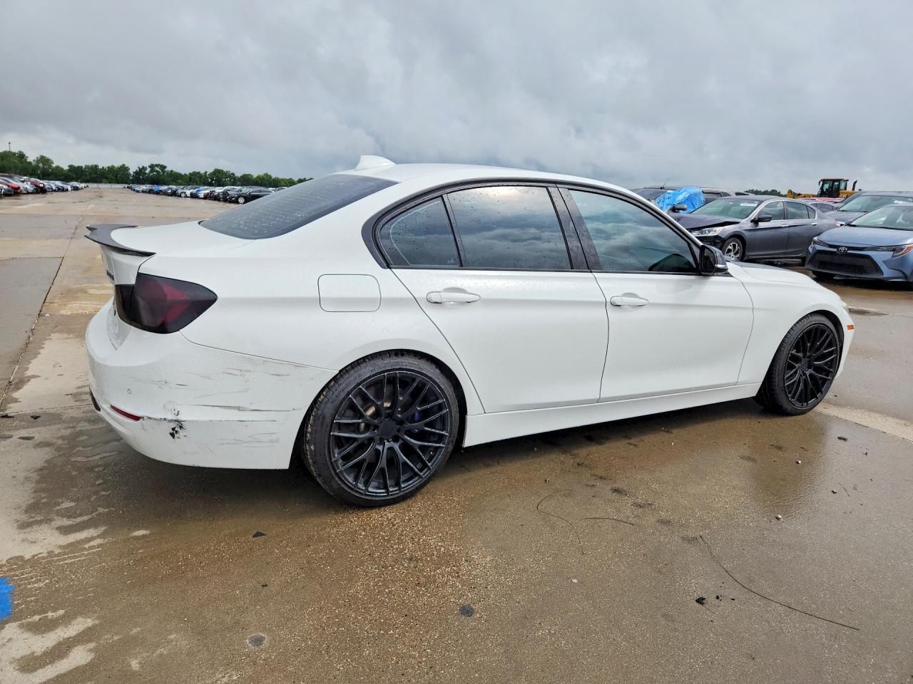 2015 Bmw 328 I Sulev Gray vin: WBA3C1C51FP853456