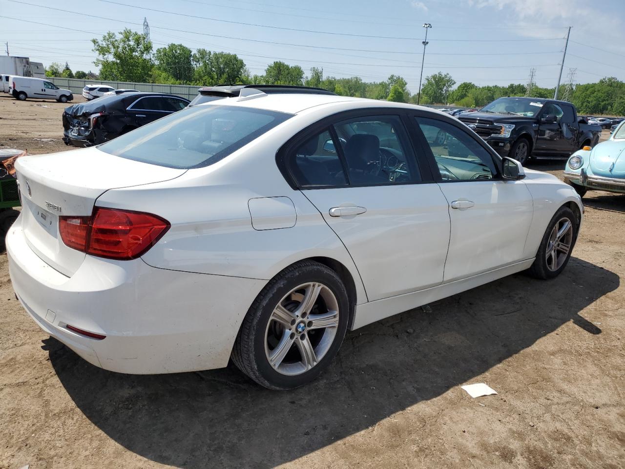 2015 Bmw 328 Xi Sulev White vin: WBA3B5C58FF960777