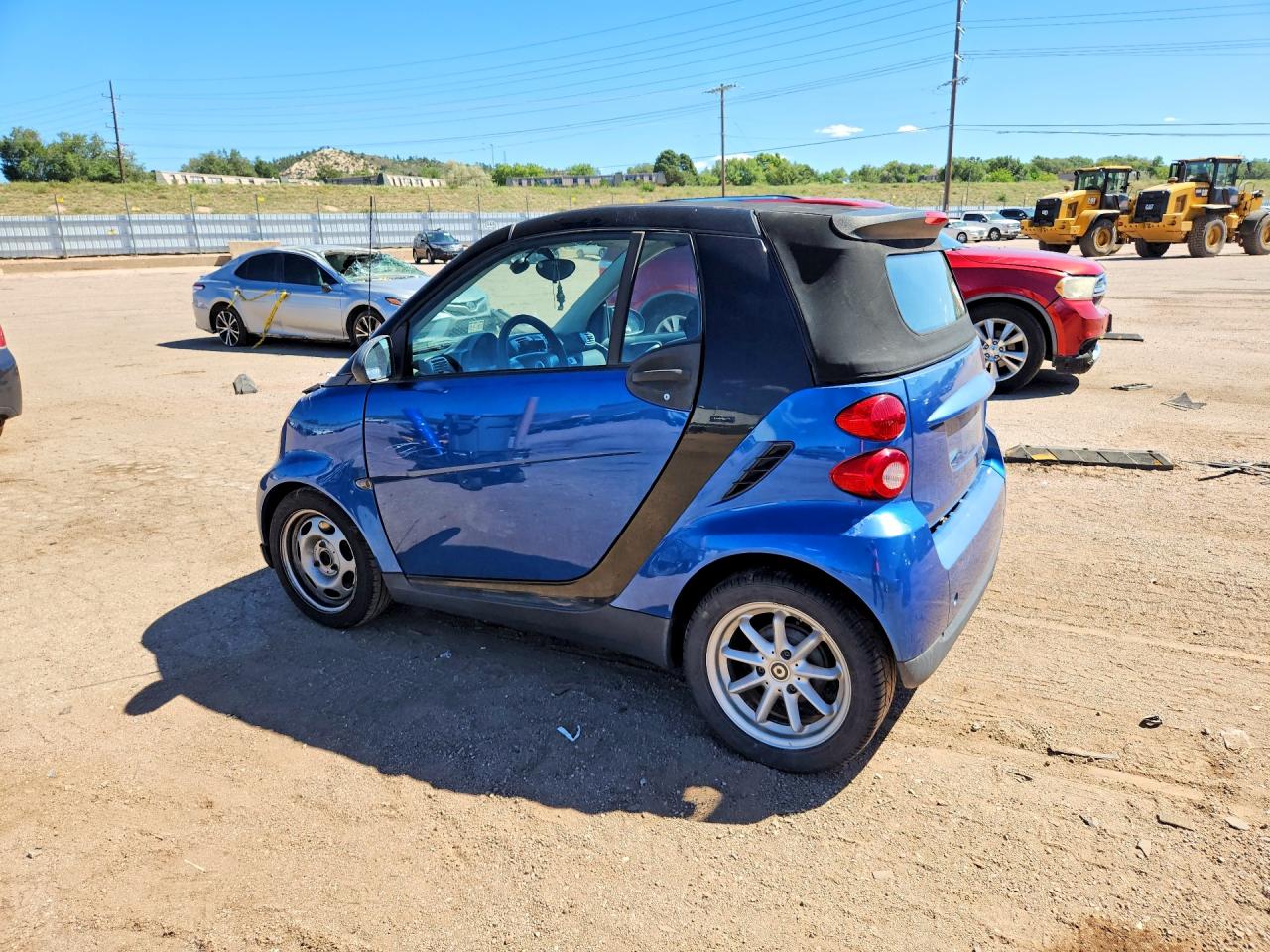 2009 Smart Fortwo Passion Blue vin: WMEEK31X39K229059