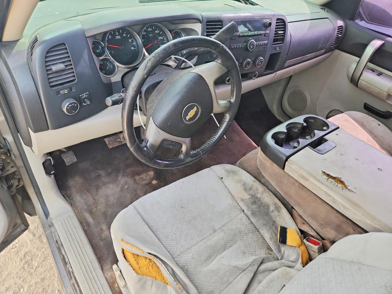 2008 Chevrolet Silverado C1500 Beige vin: 1GCEC19J58Z331386