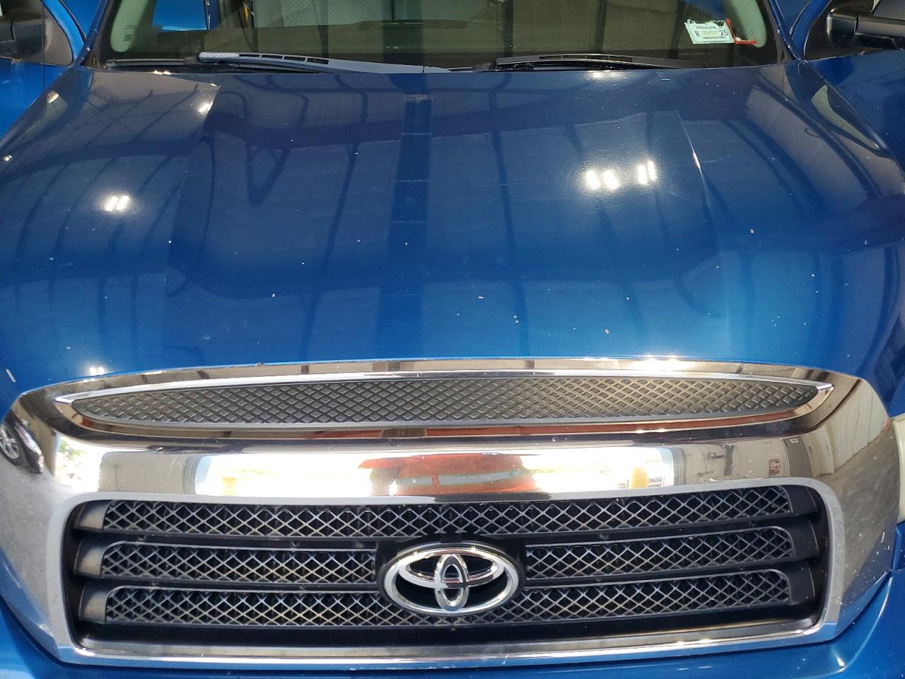 2007 Toyota Tundra Double Cab Sr5 Blue vin: 5TFBV54157X010941