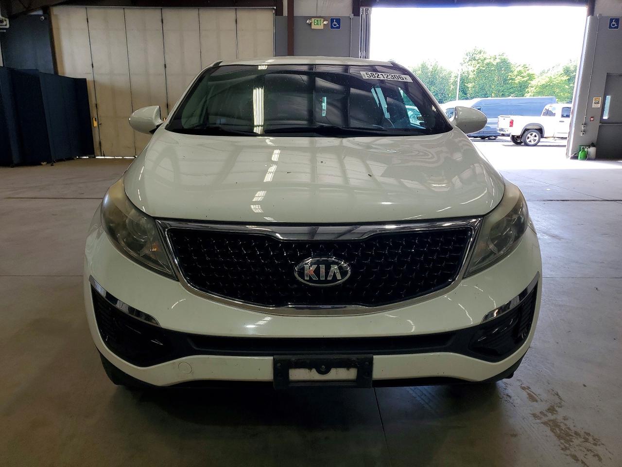 2015 Kia Sportage Lx Белый vin: KNDPBCAC1F7700869
