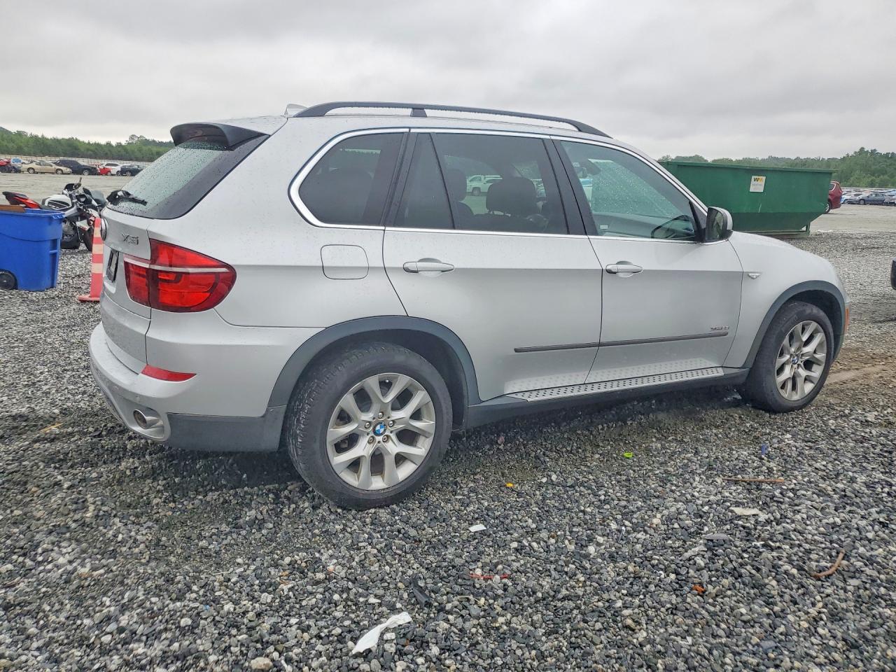 2013 Bmw X5 Xdrive35i Silver vin: 5UXZV4C5XD0B06938