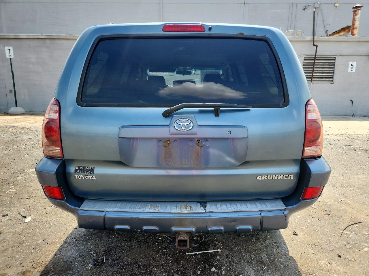 2005 Toyota 4runner Sr5 Blue vin: JTEBU14R658033150