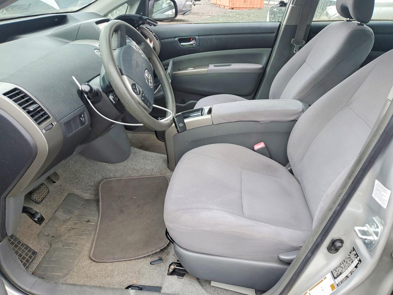 2008 Toyota Prius Base Silver vin: JTDKB20U487729767