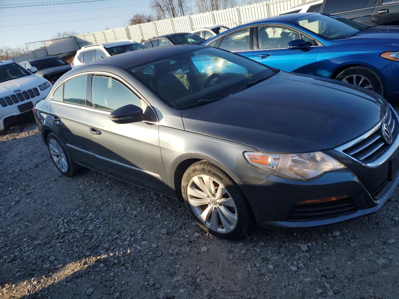2012 Volkswagen Cc Sport Blue vin: WVWMN7AN4CE533661