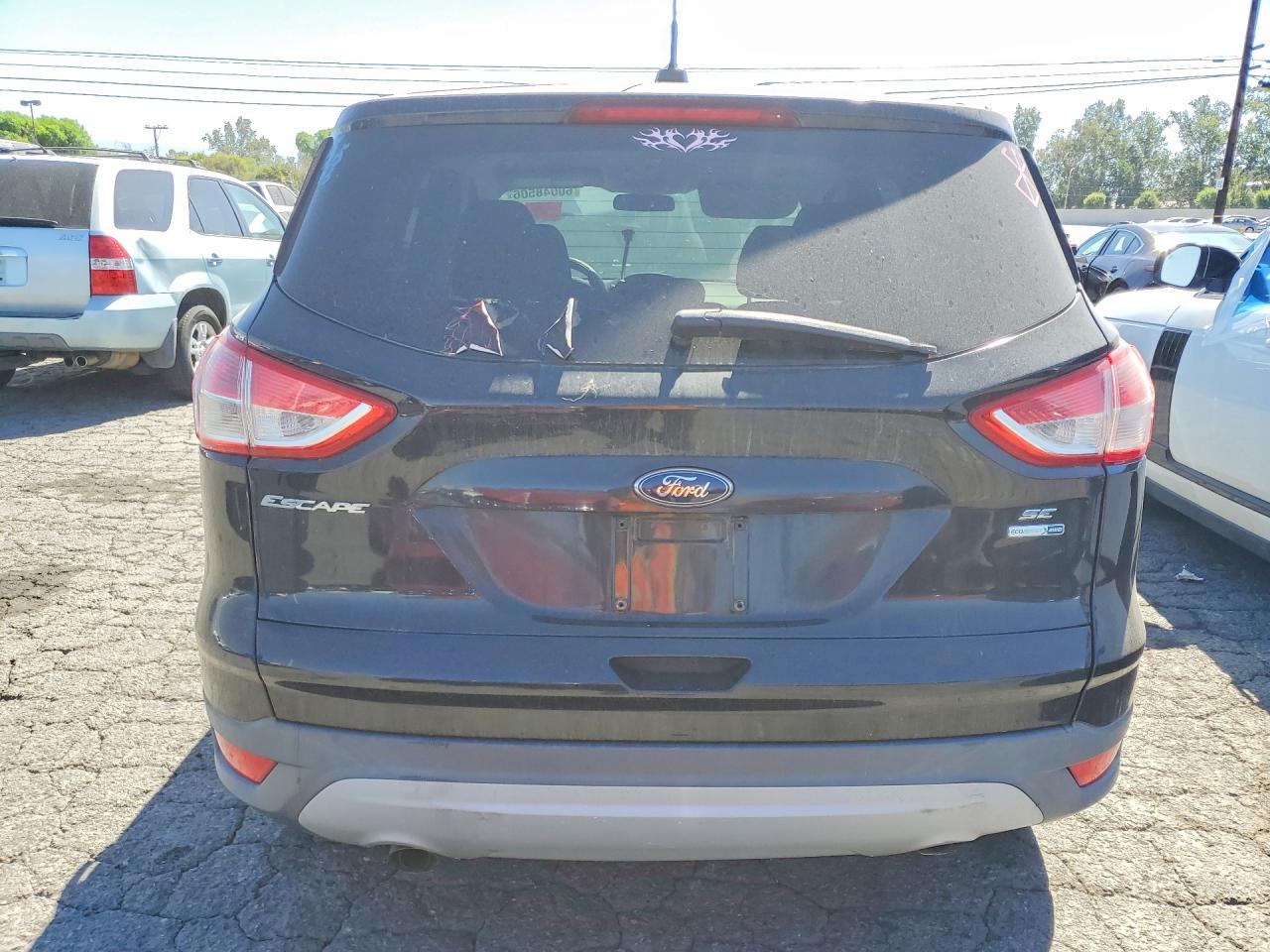 2013 Ford Escape Se Black vin: 1FMCU9GX9DUD76375