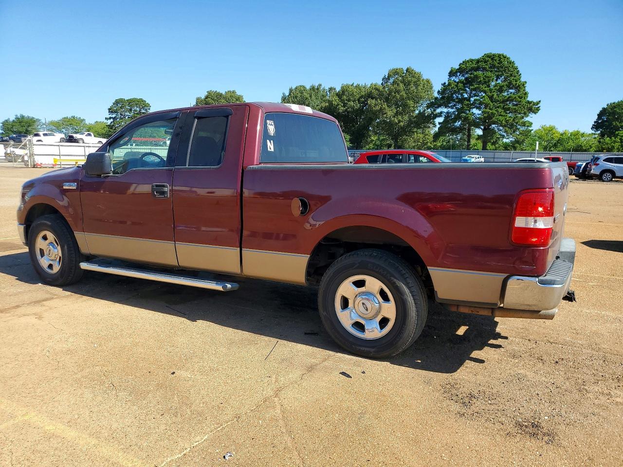 2004 Ford F150 Темно-бордовый vin: 1FTRX12W34NA71552