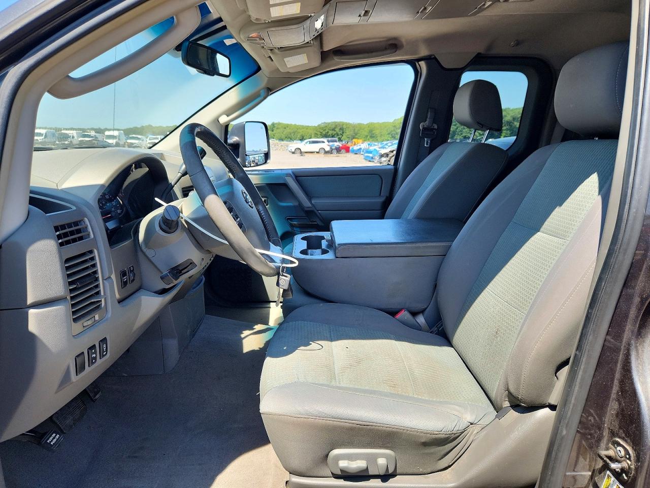 2006 Nissan Titan Xe Gray vin: 1N6AA06B76N512485
