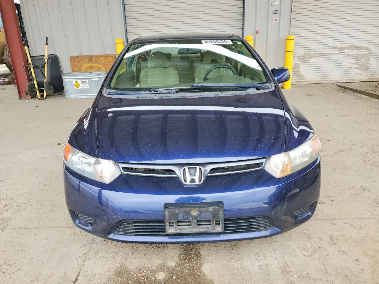 2006 Honda Civic Lx Blue vin: 2HGFG12606H583933