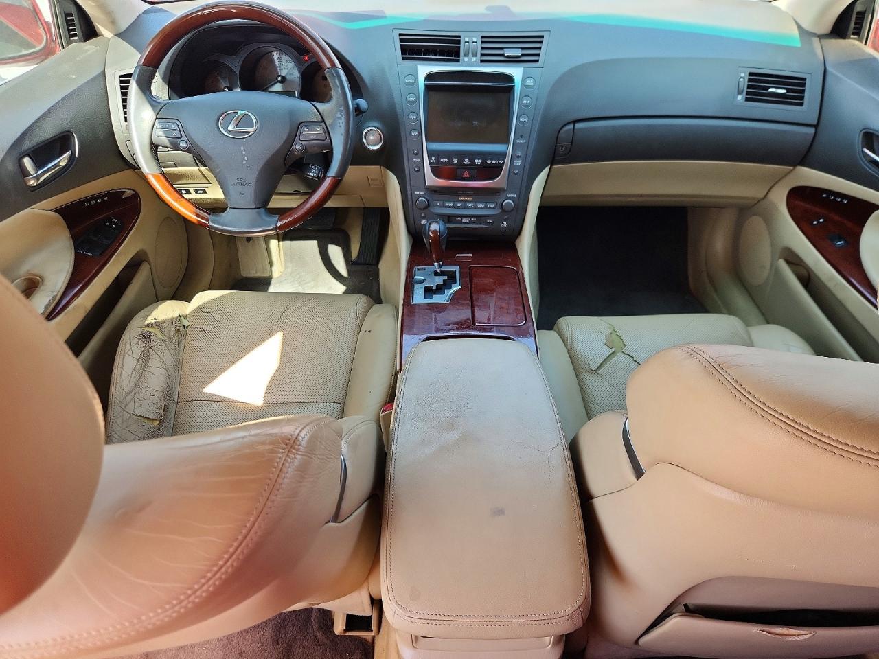 2009 Lexus Gs 350 Red vin: JTHBE96S590044384