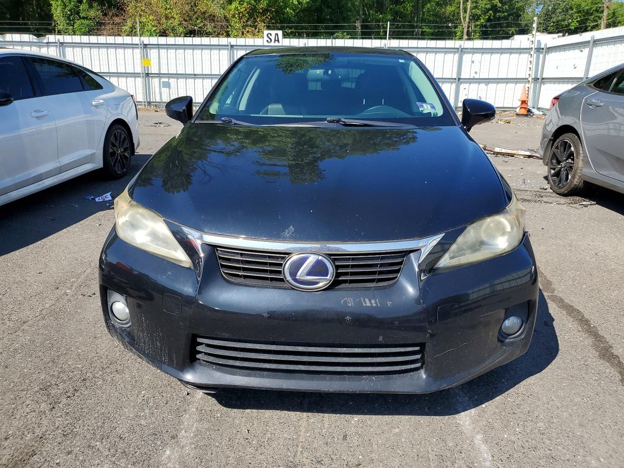 2012 Lexus Ct 200 Black vin: JTHKD5BHXC2067032
