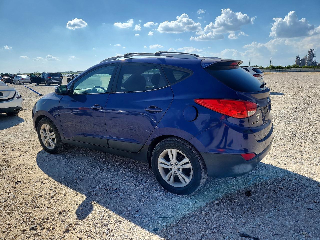 2012 Hyundai Tucson Gls Blue vin: KM8JU3AC5CU340031