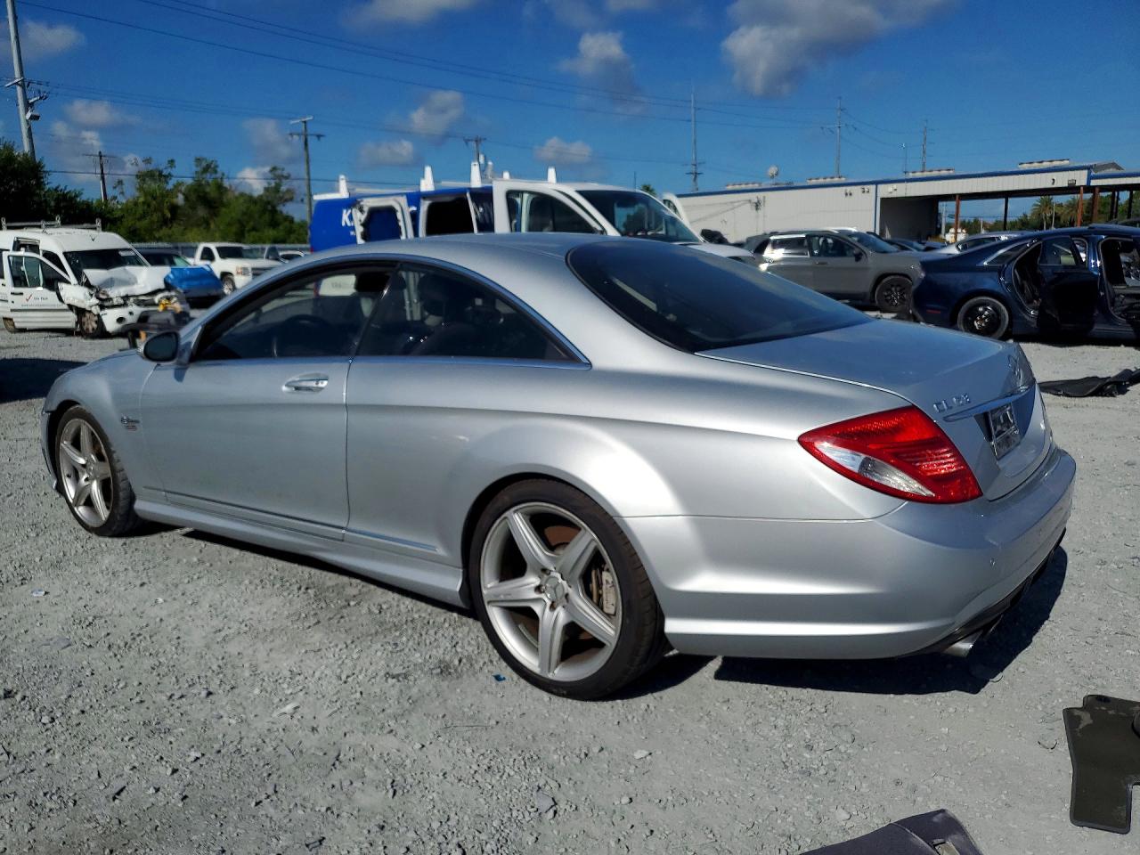 2008 Mercedes-benz Cl 63 Amg Silver vin: WDDEJ77X48A013277