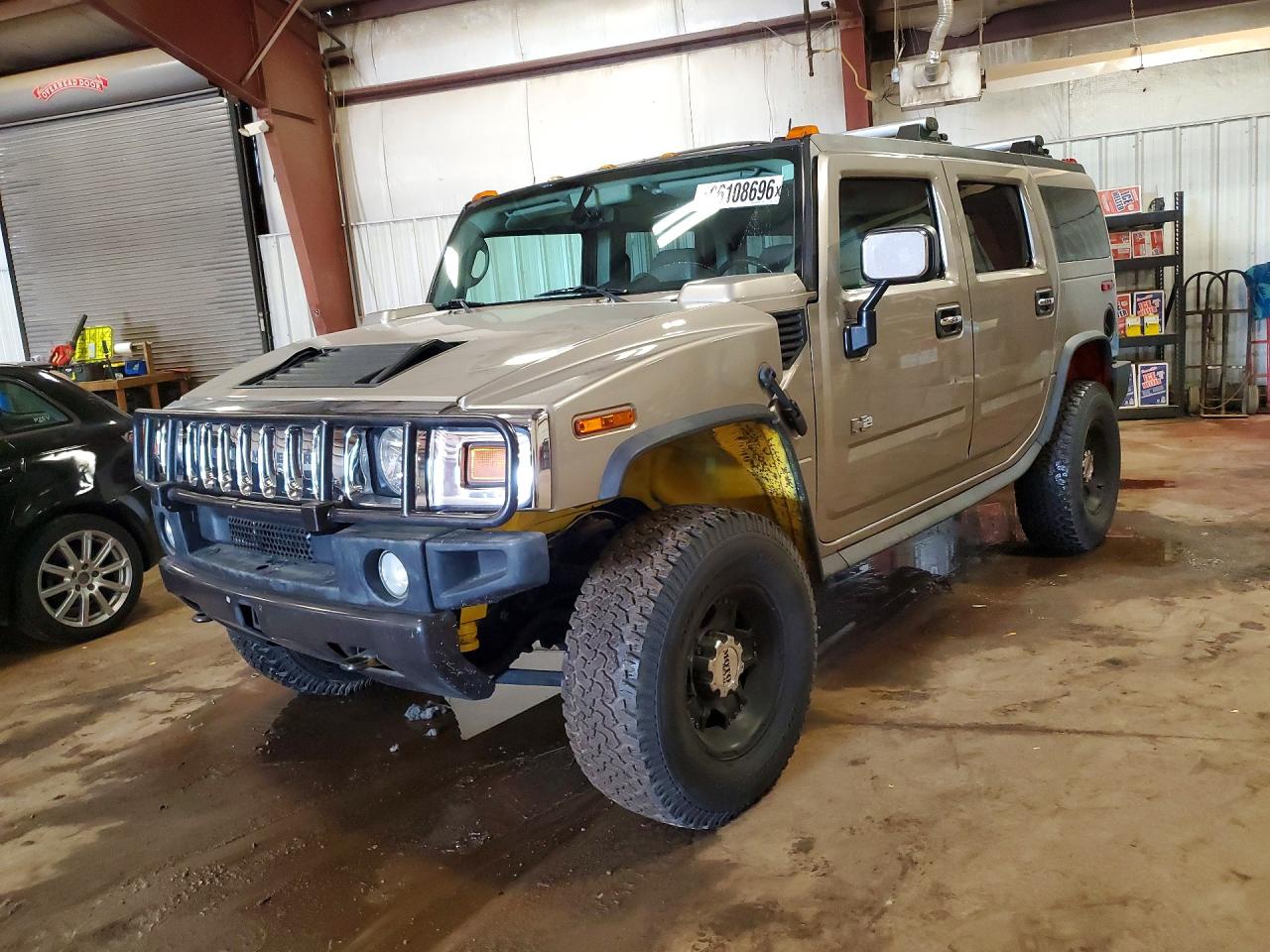 2003 Hummer H2 Желто-коричневый vin: 5GRGN23U33H135391