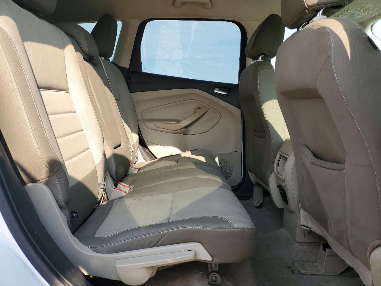 2013 Ford Escape Se White vin: 1FMCU0GX6DUD07588