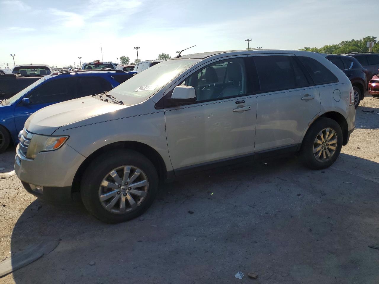 2007 Ford Edge Sel Silver vin: 2FMDK48C17BB46641