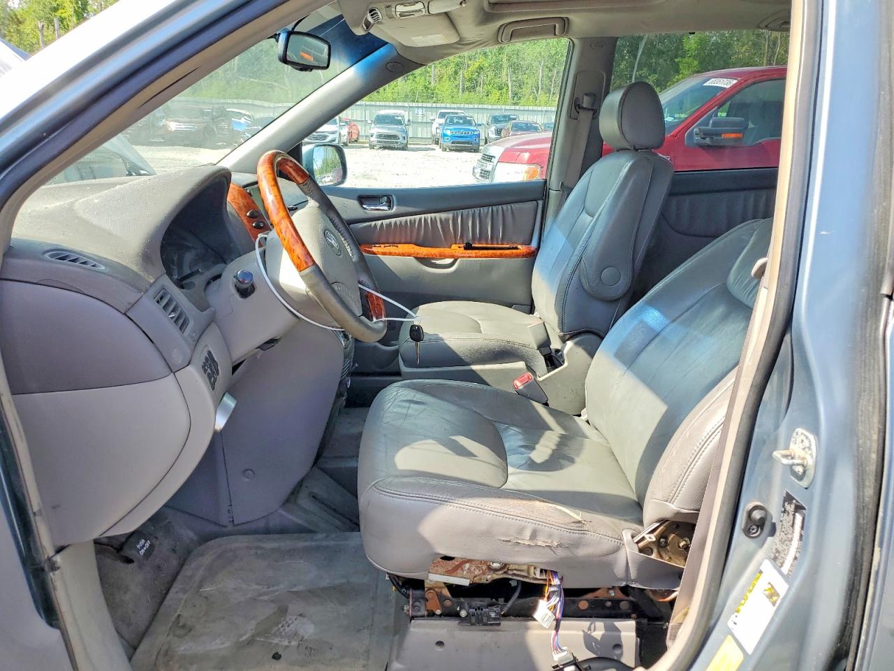 2007 Toyota Sienna Xle 7-passenger Blue vin: 5TDZK22C77S009757