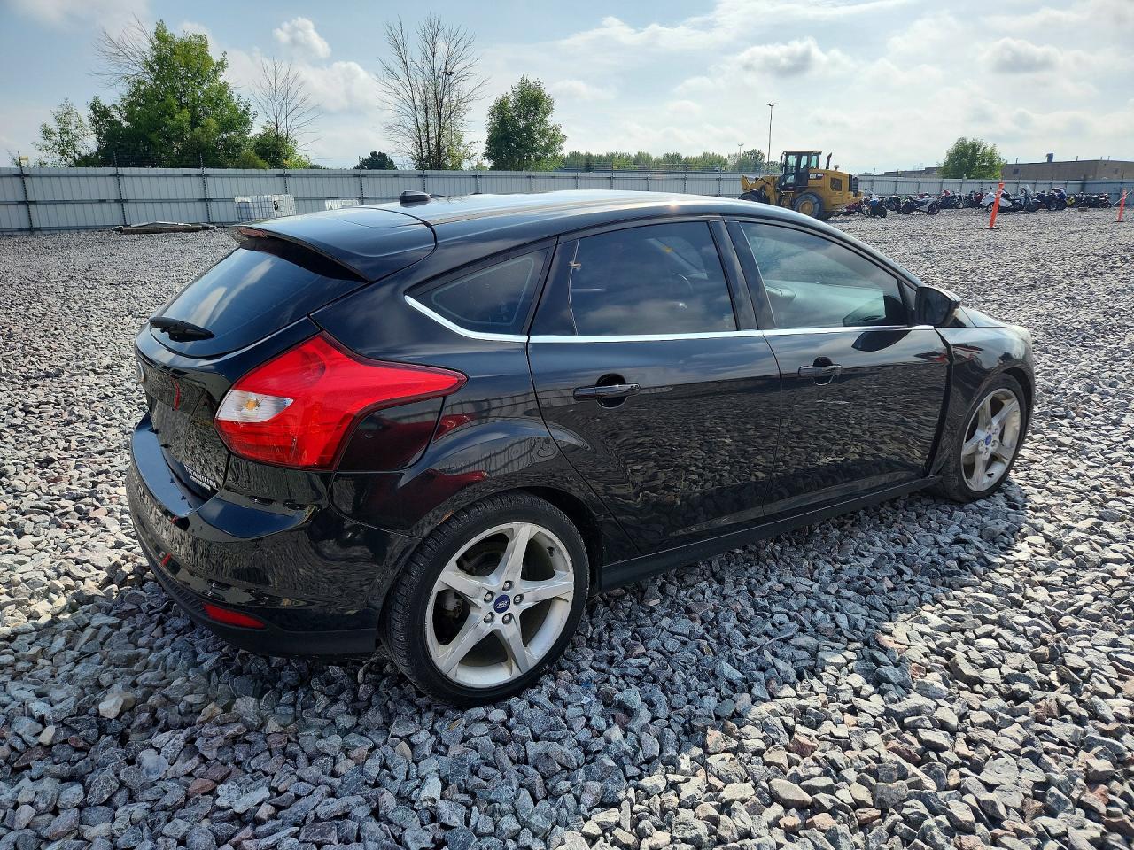 2013 Ford Focus Titanium Black vin: 1FADP3N28DL168505