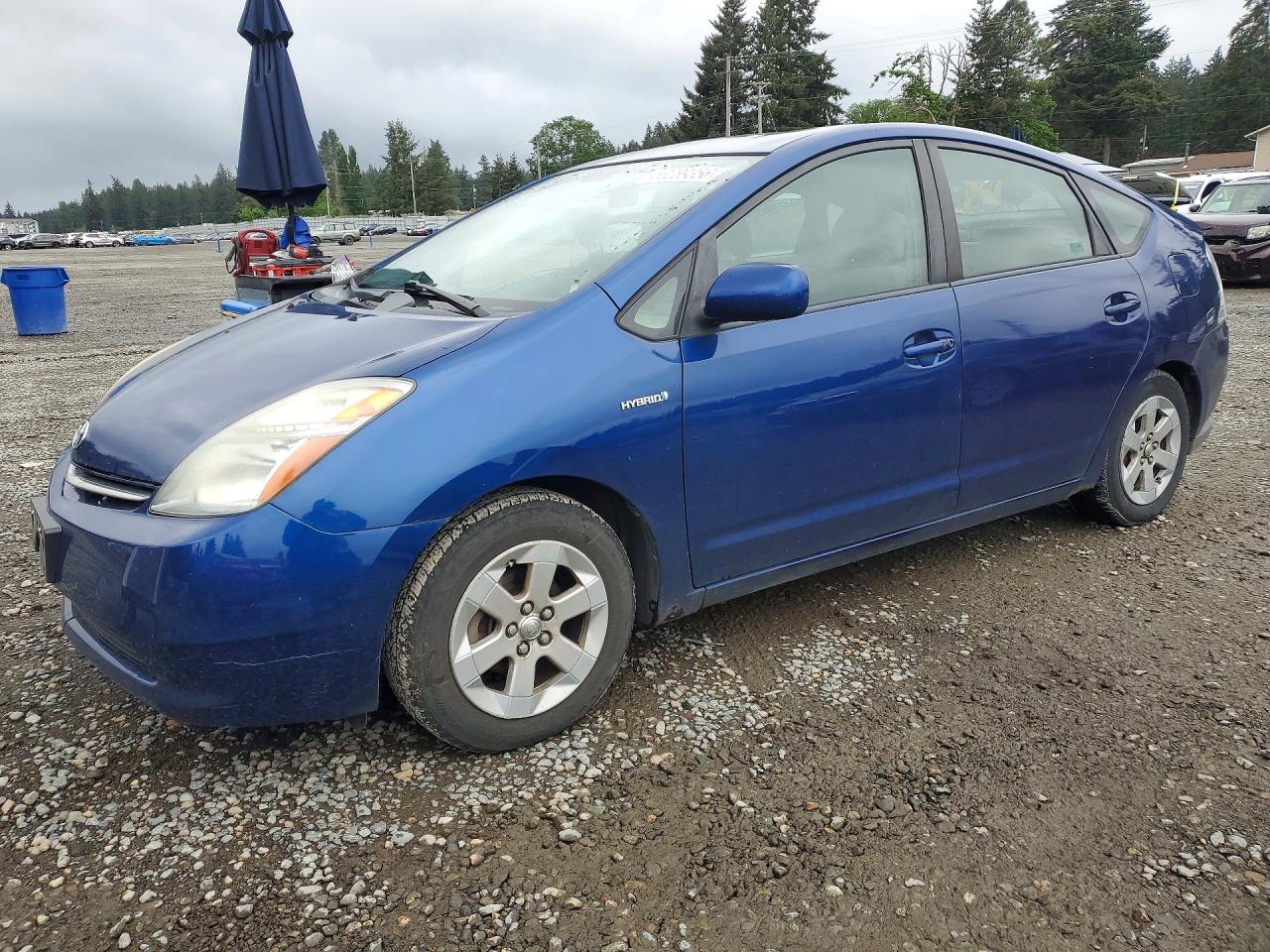 2009 Toyota Prius Base Blue vin: JTDKB20U697856019