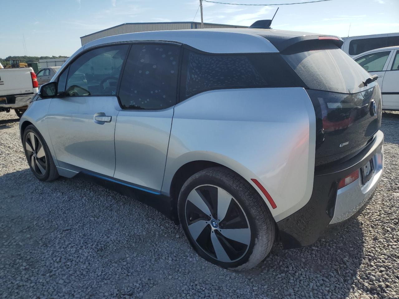 2014 Bmw I3 Rex Silver vin: WBY1Z4C54EV277736