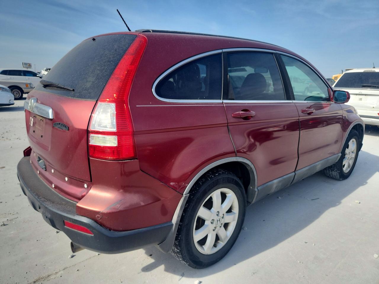 2009 Honda Cr-v Exl Темно-бордовый vin: 5J6RE38719L015981