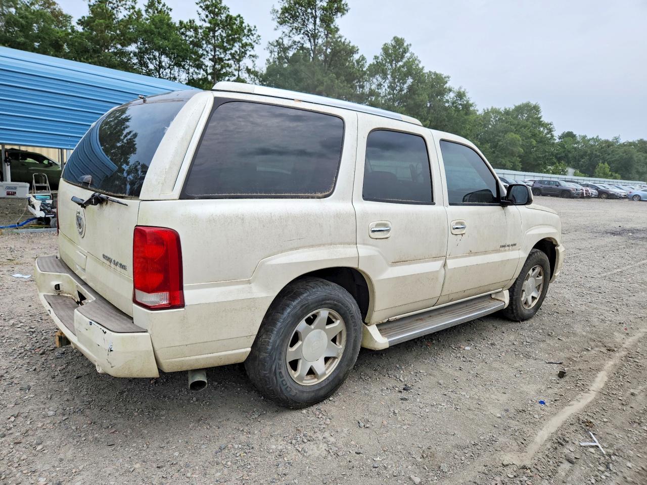 2005 Cadillac Escalade Luxury White vin: 1GYEC63N15R258144